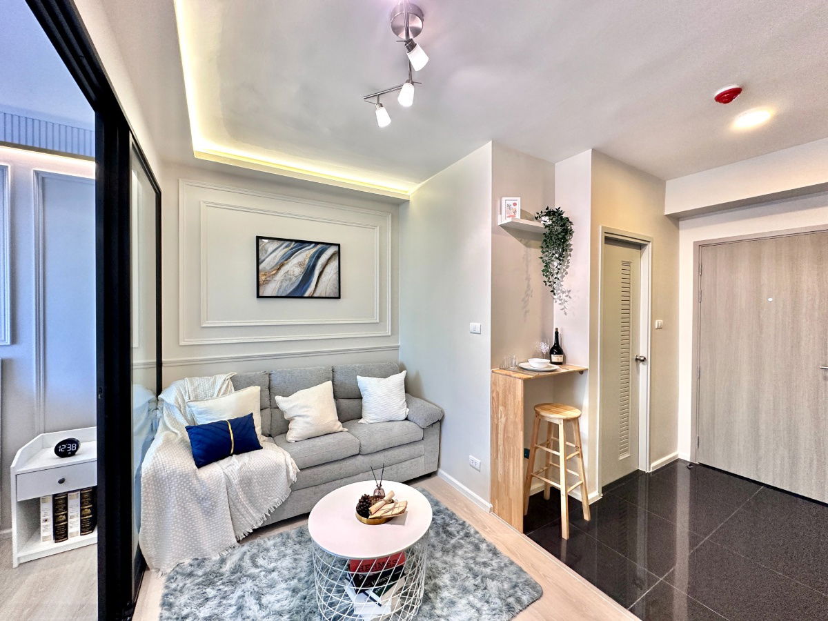 รูป ✨ ตกแต่งใหม่พร้อมอยู่! A Space Mega 2 (เอ สเปซ เมกา 2) ห้องวิวโล่ง ชั้นสูง เห็นสุวรรณภูมิ + IKEA บางนา !💙 - รูปที่ 10/25