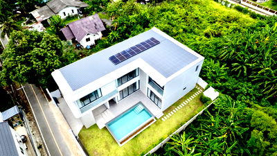 บ้านเดี่ยว ขนส่งอาเขต เชียงใหม่ : ขายพูลวิลล่าหรูสไตล์โมเดิร์นสร้างใหม่เอี่ยม ใกล้เซ็นทรัลเฟส ใกล้เมืองเชียงใหม่ ตกแต่งเฟอร์นิเจอร์ครบ