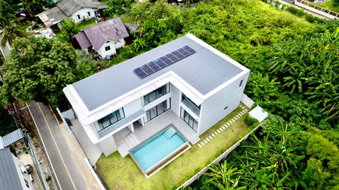 ขายพูลวิลล่าหรูสไตล์โมเดิร์นสร้างใหม่เอี่ยม ใกล้เซ็นทรัลเฟส ใกล้เมืองเชียงใหม่ ตกแต่งเฟอร์นิเจอร์ครบ