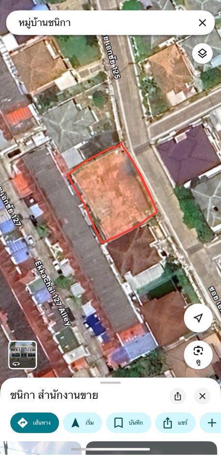 รูป 🏡 ขายที่ดินในหมู่บ้านชนิกา บางบอน เอกชัย 125 แปลงสวย อยู่ใกล้ถนน 🌟🛣️ - รูปที่ 4/4