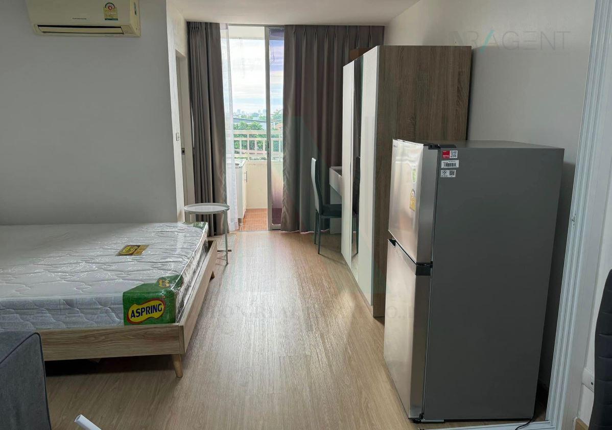 picture For Rent Condo RATCHADA CITY 18 Building ไพริน, Floor 7,Studio, Room size 29 sqm - 4/8