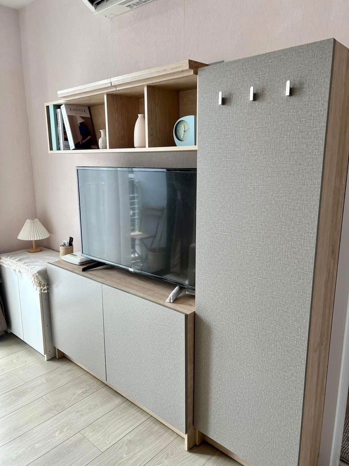 รูป ให้เช่า Metro Luxe Riverfront Rattanathibeth **9,500 บ./ด. **   ขนาด 29.06 ตรม.  1ห้องนอน 1ห้องน้ำ   ชั้น 8 ตึกC - รูปที่ 4/14