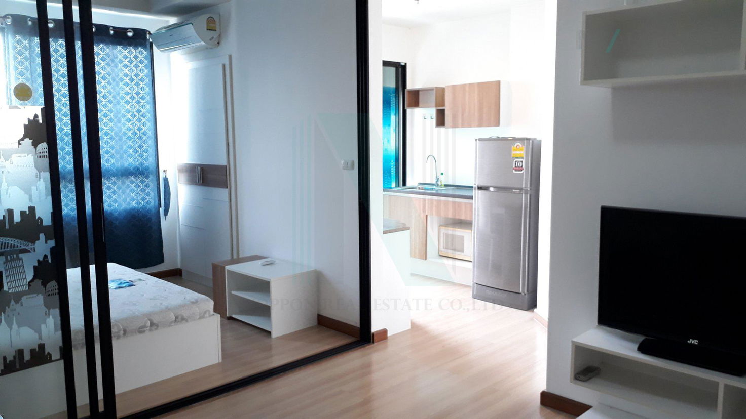 picture For rent J Condo Sathorn-Kalapaphruek, 1 bedroom, 4th floor, Building B, near BTS Bang Wa. - 3/8