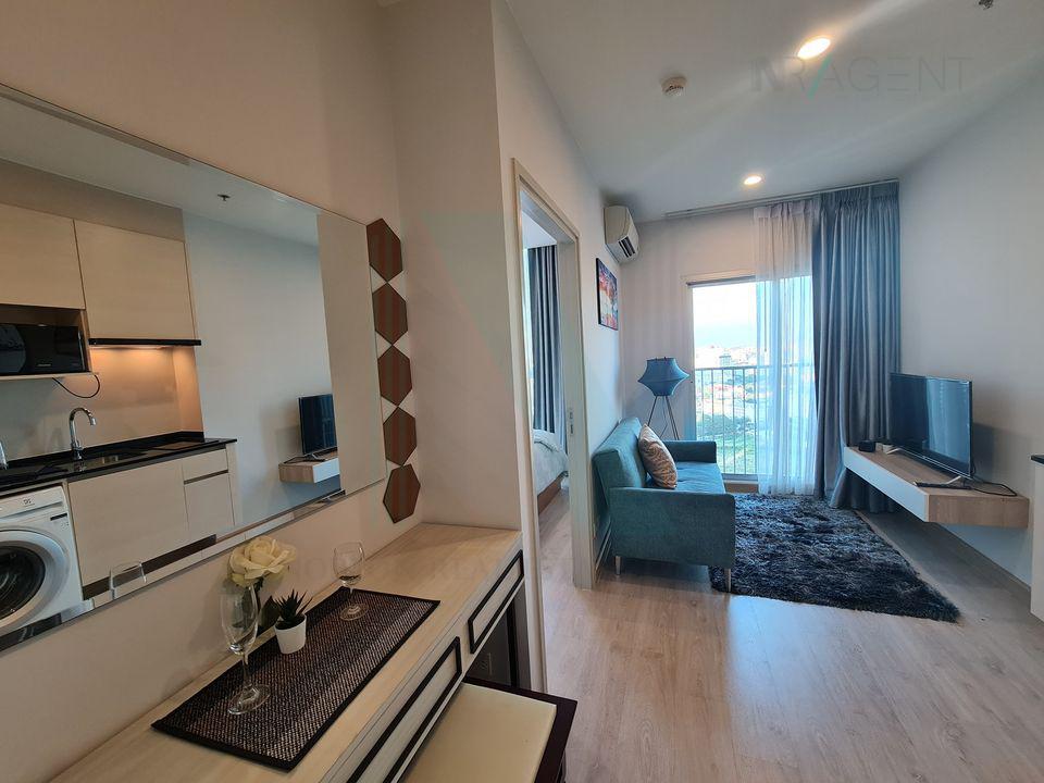 picture For rent Noble Revolve Ratchada 1 bedroom 26th floor near MRT Cultural Center. - 2/8