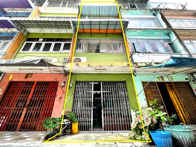 อาคารพาณิชย์ ตั้งฮั่วเส็ง(บางลำภู) : OEC 86370 – ขายอาคารพาณิชย์ 4 ชั้น ถนนตะนาว พระนคร เหมาะทำธุรกิจและ อยู่อาศัย