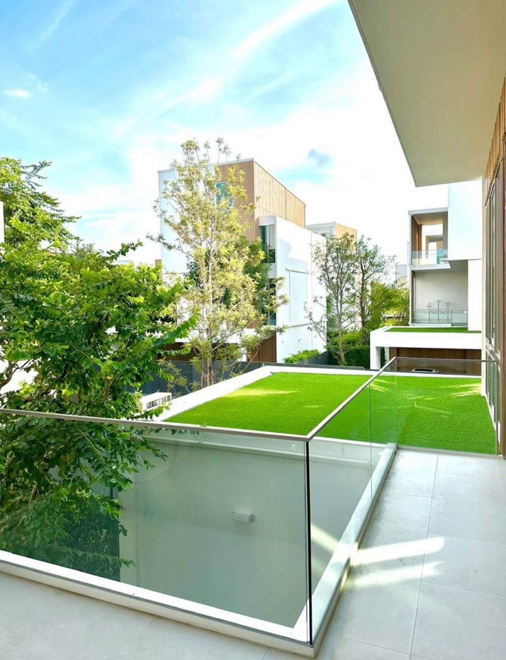 picture Luxury House for Rent VIVE RAMA 9 Japandi House Located in Krungthep Kreetha, close to Wellington International School. Japandi-style house - 15/15