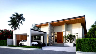 บ้านเดี่ยว นิคมโรจนะ  : ขายบ้านพูลวิลล่า พร้อมตกแต่งภายใน ม.แกรนด์วิลล์ อยุธยา