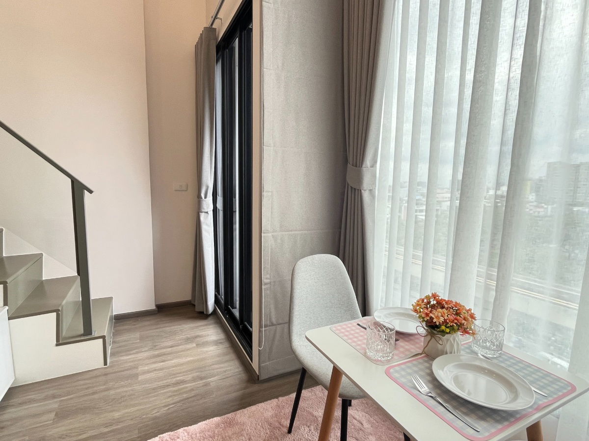 picture For Rent Condo SO ORIGIN KASET INTERCHANGE Building 1, Floor 8,Duplex, Room size 37 sqm - 6/10