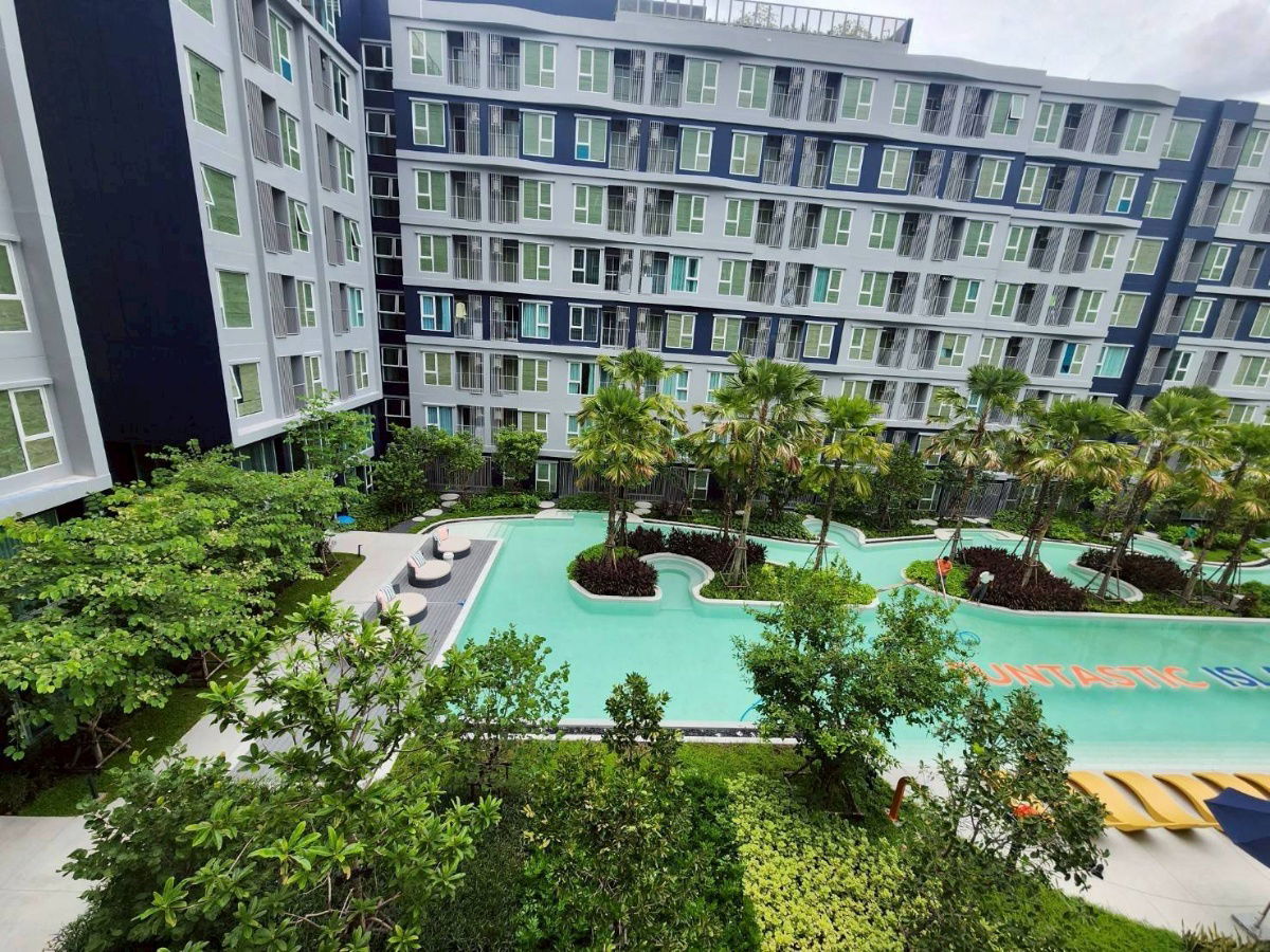 รูป 🏡 ให้เช่า Kave Town Island ห้องกั้น💖 ✨ ตึก A ชั้น 4 วิวสระอันดามัน ✅️ พร้อมเข้าอยู่ - รูปที่ 16/16