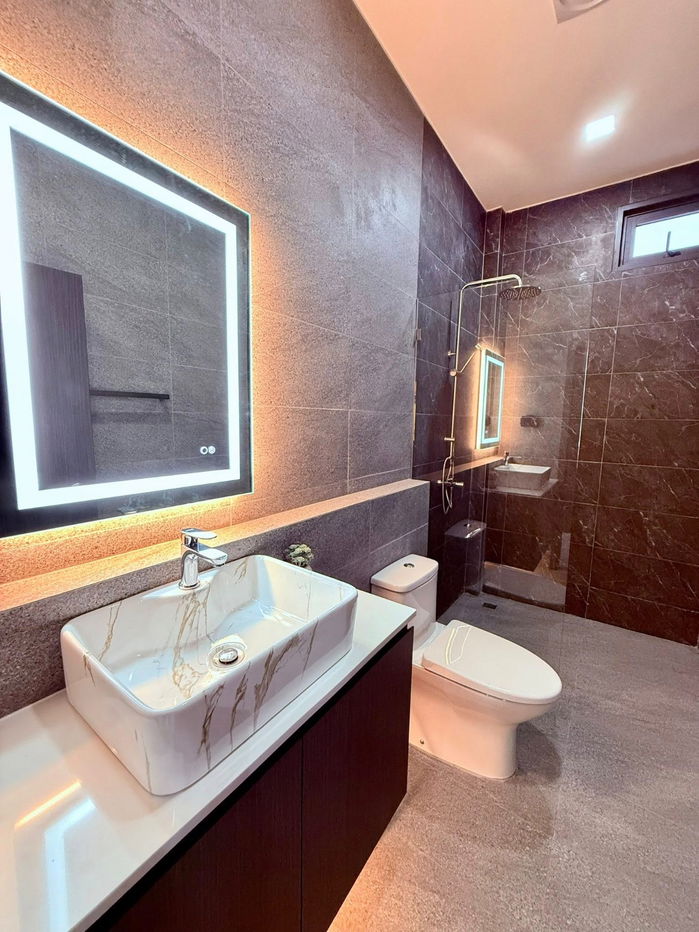 picture Private Pool villa for Sale in Pattaya with Guesthouse - Location : Siam country , Fully Furnished - 32/40