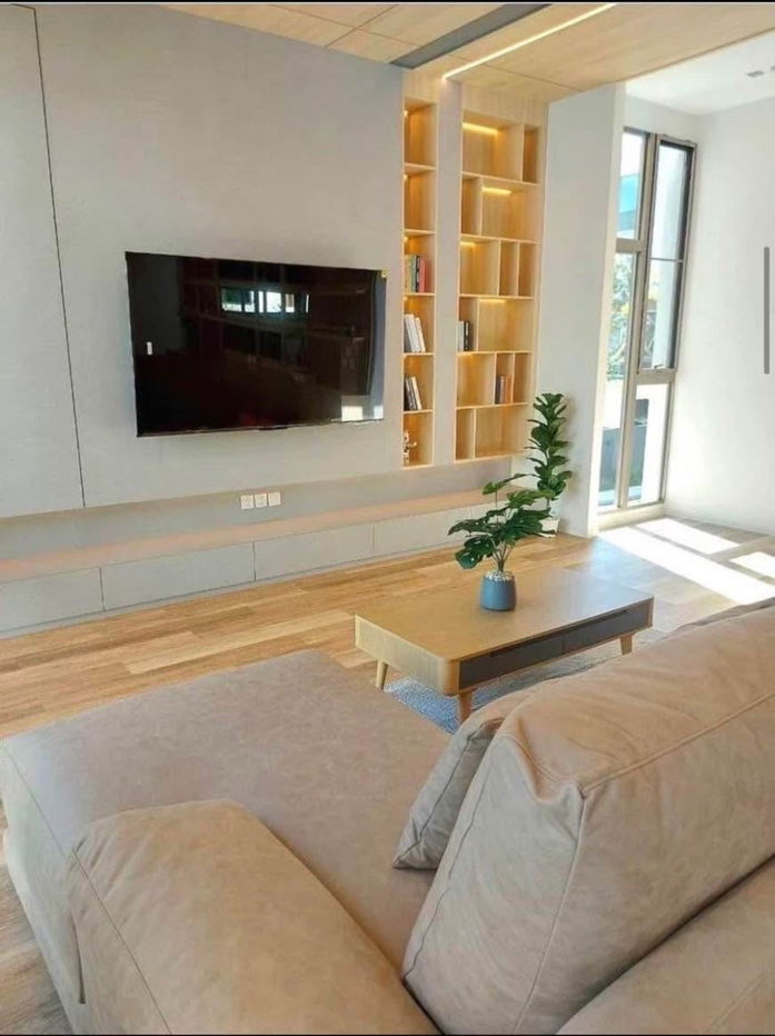 picture Luxury House for Rent VIVE RAMA 9 Japandi House Located in Krungthep Kreetha, close to Wellington International School. Japandi-style house - 6/15