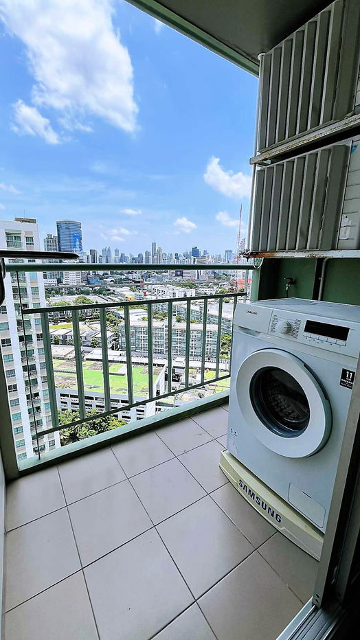 picture For Sale Lumpini Park Rama 9-Ratchada, 30 sqm. 1 bed fully furnished with pool view, just 2.2 MB near MRT Rama 9 - 15/18
