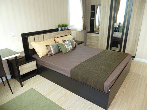 TC Green Condo Rama 9 for Rent, 1 bed & 1 bath, Fl.26, Corner Unit, Fully Furnished