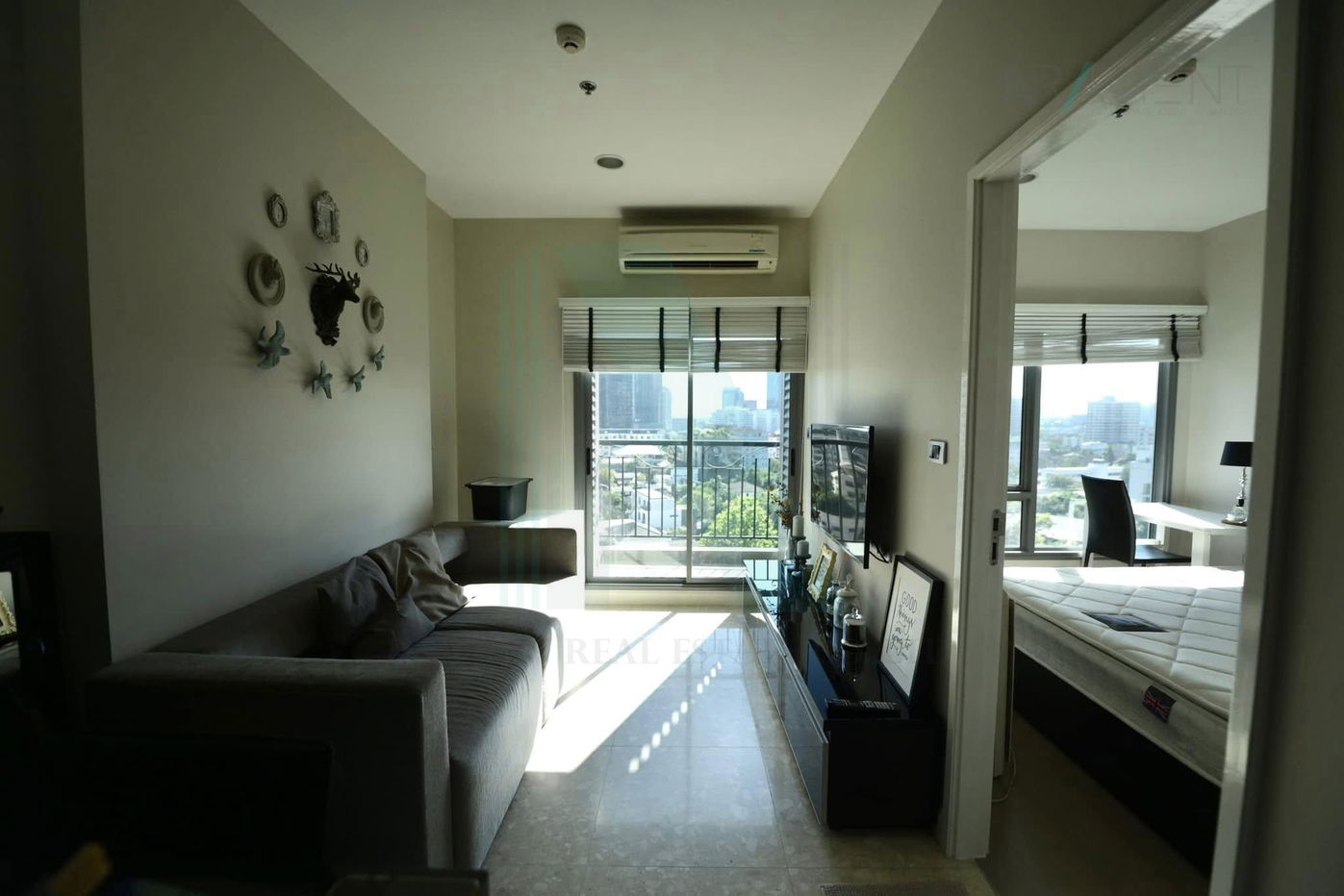 รูป 🔺 ขายคอนโด เดอะ เครสท์ สุขุมวิท 34 อาคาร 1 ชั้น 11 1 ห้องนอน ขนาด 36 ตรม ใกล้ The Em District - รูปที่ 3/8