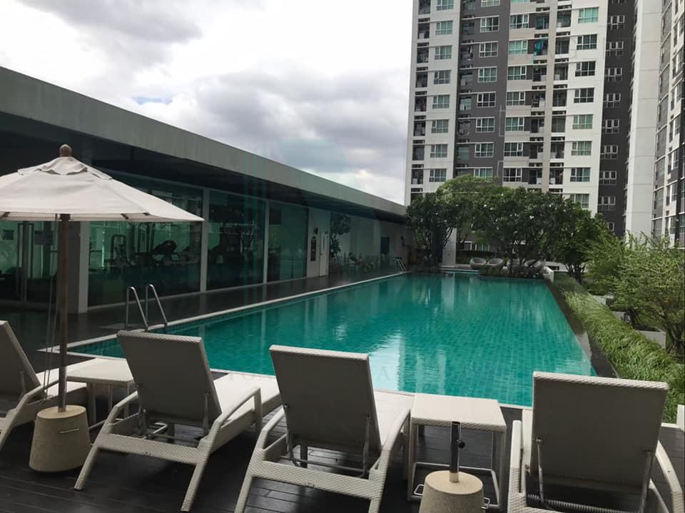 picture For rent Aspire Rama 4 1 bedroom 20th floor Building A near Ekkamai BTS station. - 5/8