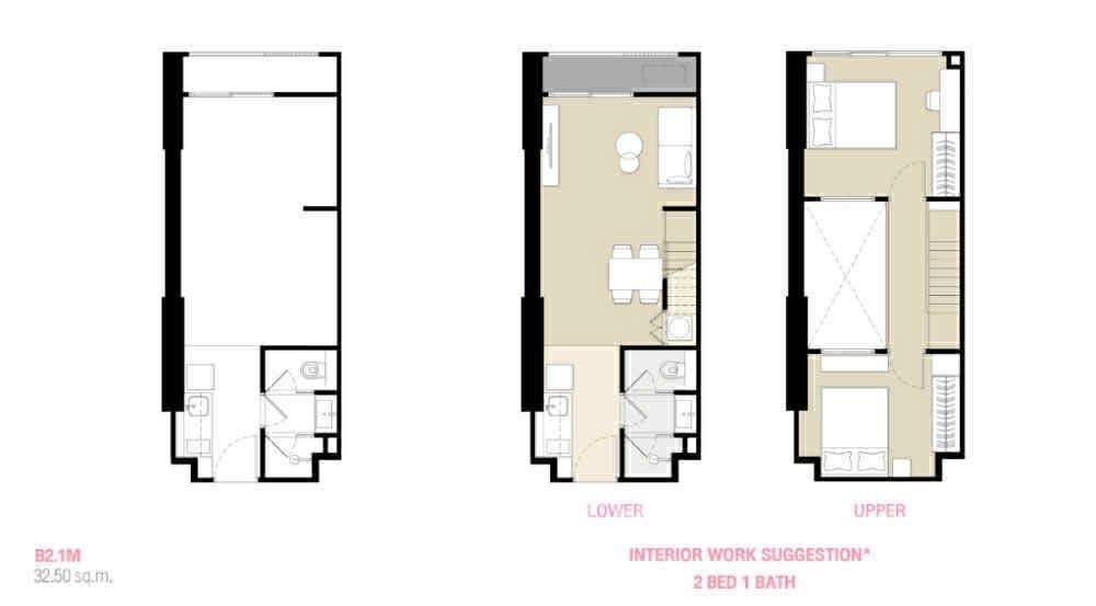 รูป คอนโด 2-ห้องนอน ที่ คัลเจอร์ จุฬา ใกล้ MRT สามย่าน (ID 2467128) - รูปที่ 8/9