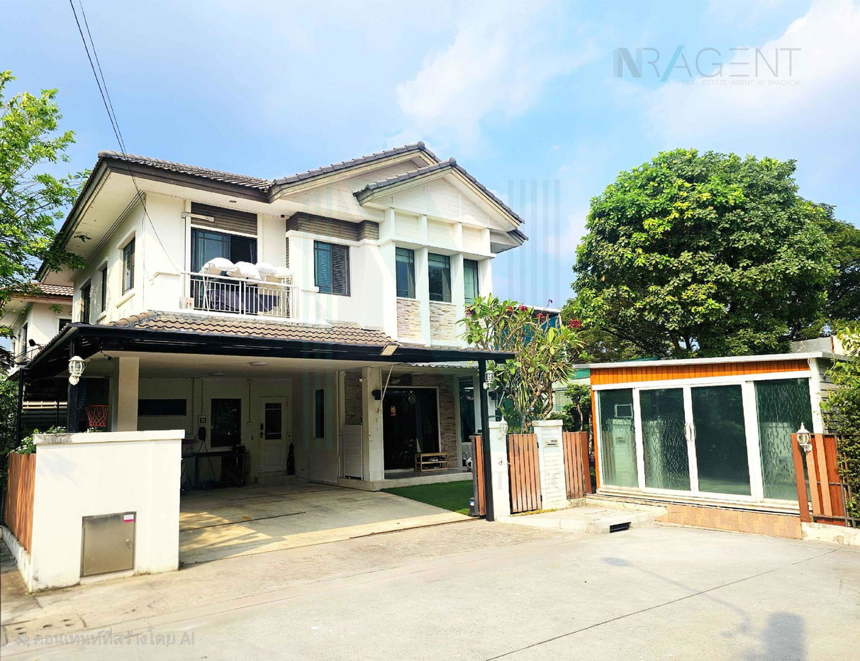 รูป 📌 ให้เช่าบ้านเดี่ยว 2 ชั้น มัณฑนา เลค วัชรพล 4 ห้องนอน 3 ห้องน้ำ - รูปที่ 1/8