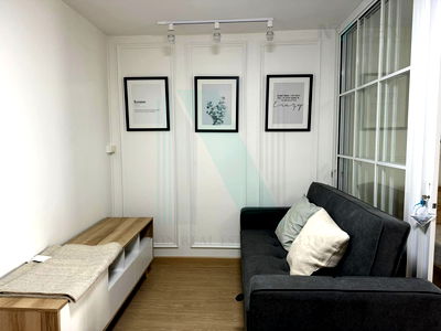 Condos for rent Intramara Road : For Rent Condo RATCHADA CITY 18 Building ไพริน, Floor 7,Studio, Room size 29 sqm