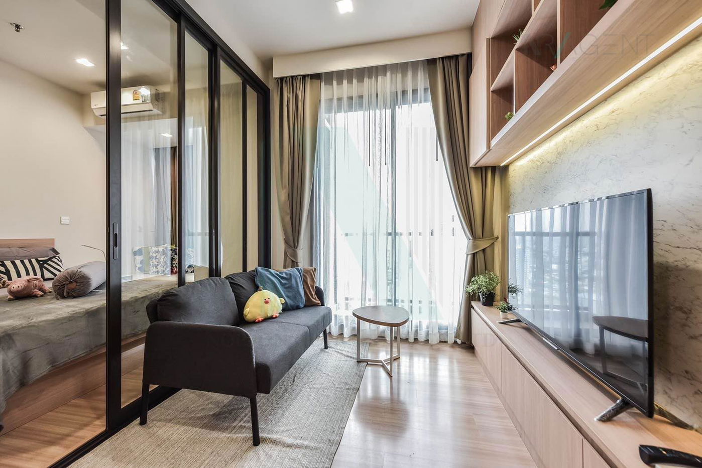 picture 🚩 For Rent Condo M JATUJAK Building A, Floor 19,1 bed room, Room size 32.00 sqm - 2/8