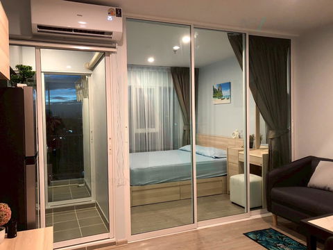 ให้เช่าคอนโด รีเจ้นท์ โฮม บางนา อาคาร B ชั้น 17 1 ห้องนอน ขนาด 28 ตรม ใกล้ BTS บางนา