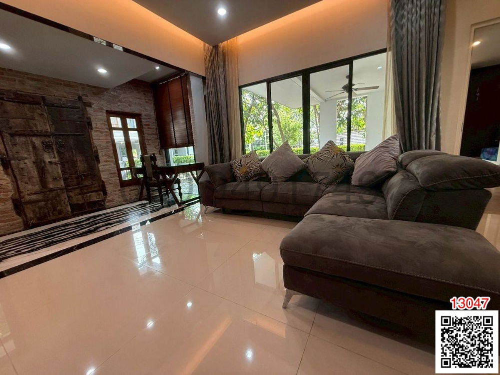 รูป เช่า บ้าน หมู่บ้านบุราสิริ พัฒนาการ 4 ห้องนอน บ้านหลังหัวมุม ติด club house - รูปที่ 3/19