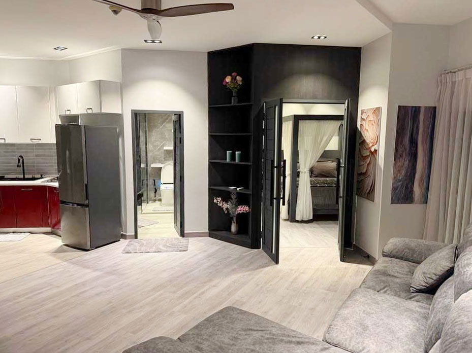 รูป คอนโดทำเลดี ให้เช่าเดือนละ 25,000 บาท ใกล้บิ๊กซีแม่เหียะ No.9C103 - รูปที่ 4/10