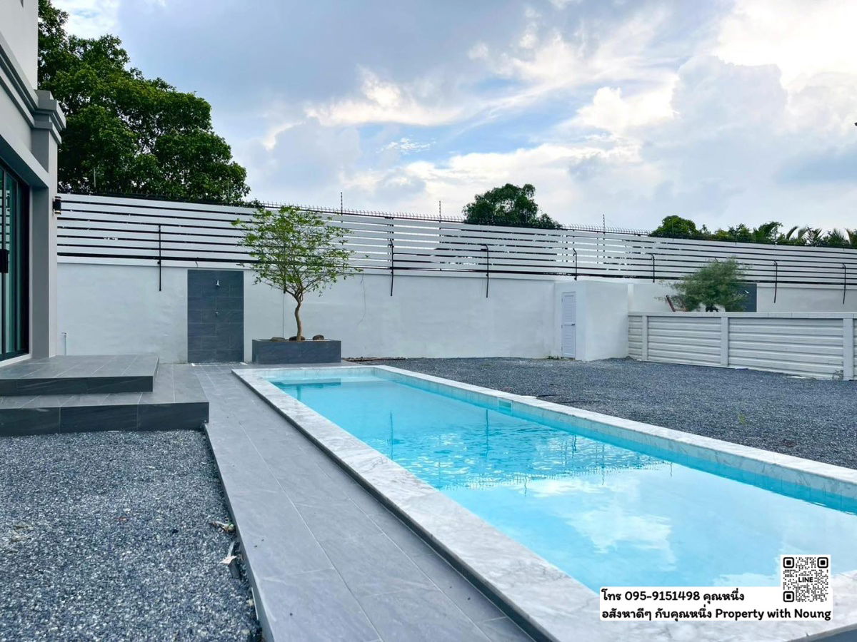 รูป บ้านเดี่ยวหรู พระราม 2 หลังใหญ่ 2 ชั้น พร้อมสระว่ายน้ำส่วนตัว “ณุศาศิริ ซิตี้ พระราม 2” ทำเลดีต้นถนนพระราม 2 พร้อมถนนทางเข้าโครงการส่วนตัว - รูปที่ 16/44