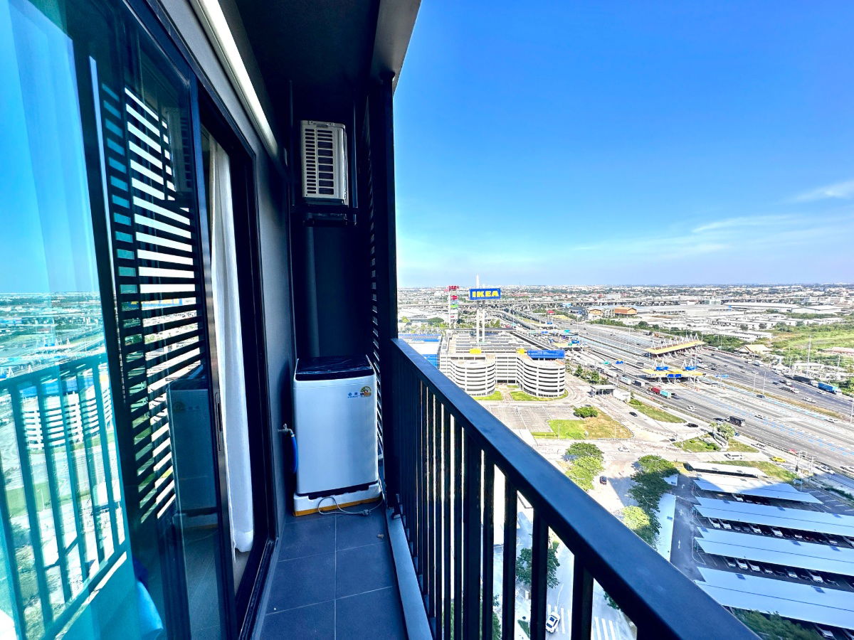 รูป ✨ ตกแต่งใหม่พร้อมอยู่! A Space Mega 2 (เอ สเปซ เมกา 2) ห้องวิวโล่ง ชั้นสูง เห็นสุวรรณภูมิ + IKEA บางนา !💙 - รูปที่ 22/25