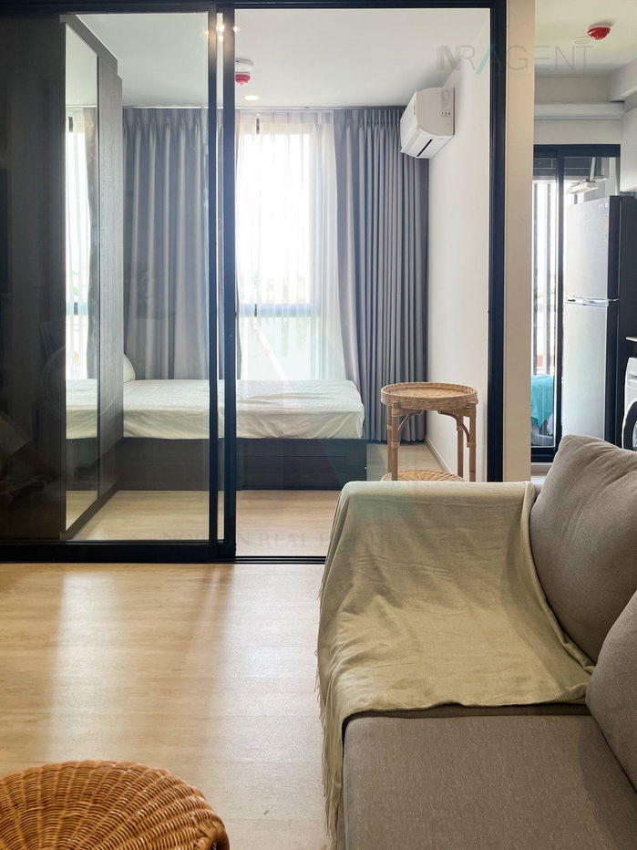 picture 🔺 For Rent Condo NUE CROSS KHU KHOT STATION Building E, Floor 6,1 bed room, Room size 44 sqm - 2/8