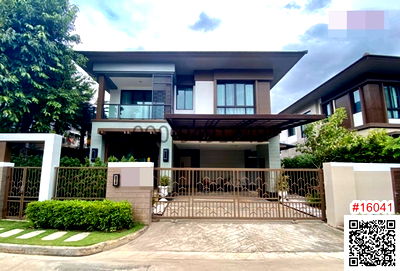 เช่าบ้านเดี่ยว บิ๊กซี ฟู๊ดเพลส สุขาภิบาล 5 : เช่า บ้านเดี่ยว 2 ชั้น บ้านเศรษฐสิริ วัชรพล พร้อมเข้าอยู่ ใกล้ เซ็นทรัล รามอินทรา