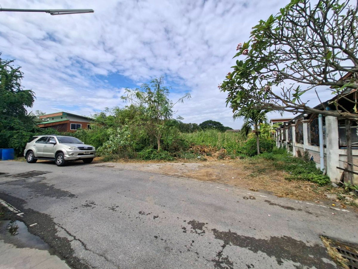 รูป ที่ดินย่านชุมชน 2 ไร่ 40 วา (840 วา) เข้าซอยบ้านคานหาม 1 เพียง 300 เมตร ซอยวัดคานหาม อยู่ในย่านชุมชน ใกล้นิคมอุตสาหกรรมโรจนะ - รูปที่ 3/13