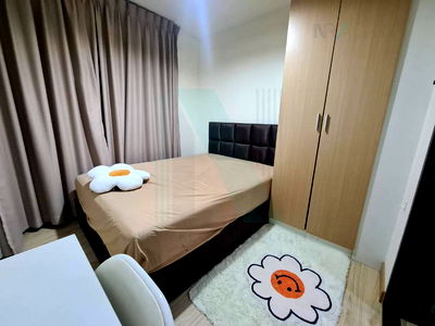 Condos for rent BTS Bearing : 🎉 For rent, The Cabana 1 bedroom, 2nd floor, Building B, near Imperial World Samrong + Big C.