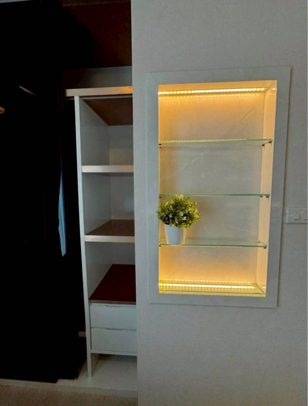 รูป พลัมคอนโด ราม 60 อินเตอร์เชนจ์ 1B1B ชั้น 8 ตึก A ขนาด 25 ตร.ม. เช่า 11,000 บาท/เดือน  Ready to move in - รูปที่ 9/16