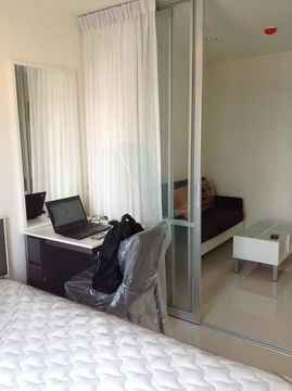 For rent, Lumpini Park Rattanathibet-Ngamwongwan, 1 bedroom, 9th floor, Building B, near MRT Bang Kraso.