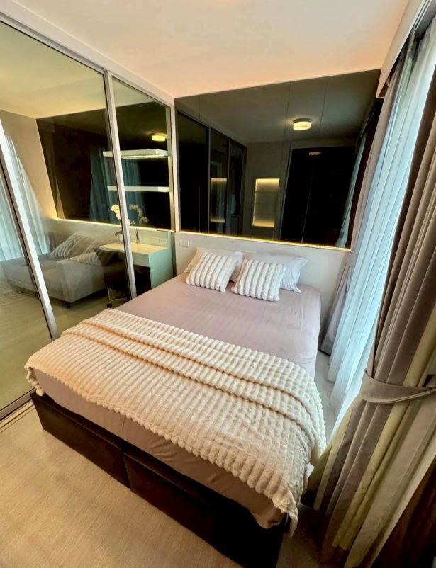 รูป พลัมคอนโด ราม 60 อินเตอร์เชนจ์ 1B1B ชั้น 8 ตึก A ขนาด 25 ตร.ม. เช่า 11,000 บาท/เดือน  Ready to move in - รูปที่ 4/16