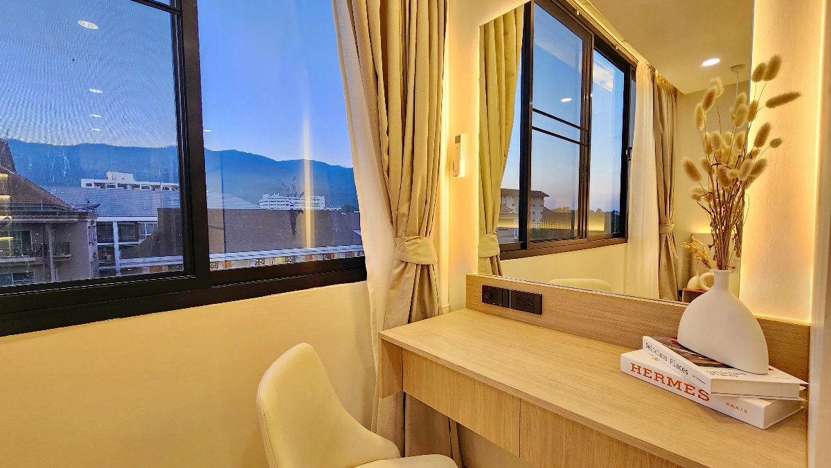 picture ðModern Minimal Condo with Stunning Doi Suthep View â Just 4 Minutesâ Walk to Chiang Mai University - 14/21