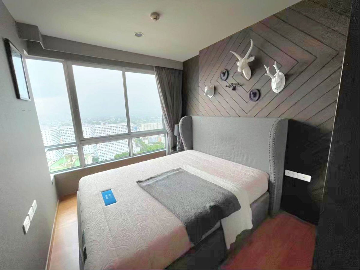 picture Ready-to-move-in unit at The Base 77 | High floor, beautiful view, 30 sq m | Rent 15,000 THB - 1/5