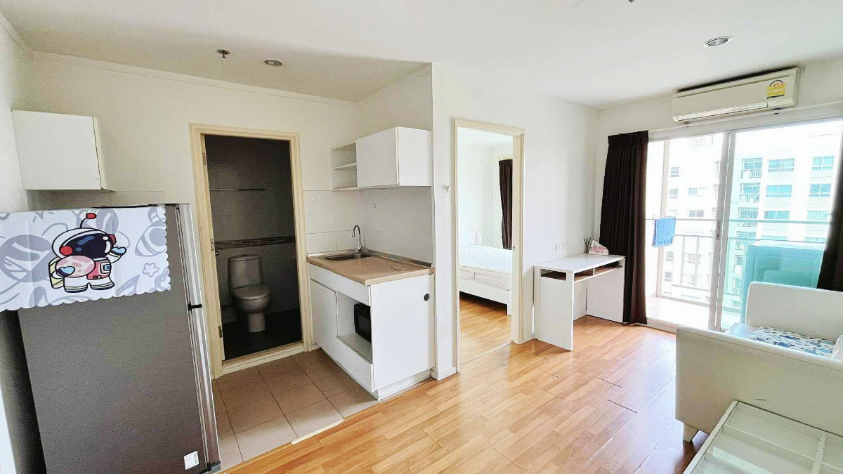 picture For Sale Lumpini Park Rama 9-Ratchada, 30 sqm. 1 bed fully furnished with pool view, just 2.2 MB near MRT Rama 9 - 2/18