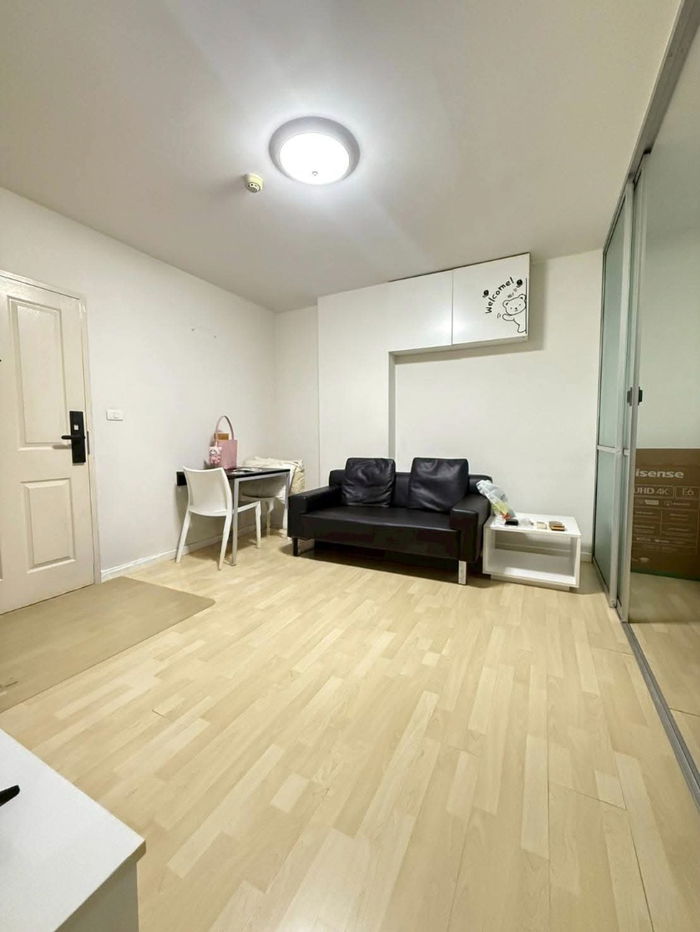 รูป ให้เช่า ดีคอนโด รามอินทรา ตึก C 30 ตร.ม.ห้องมุม เฟอร์ครบ พร้อมอยู่ (TR1219) - รูปที่ 5/9