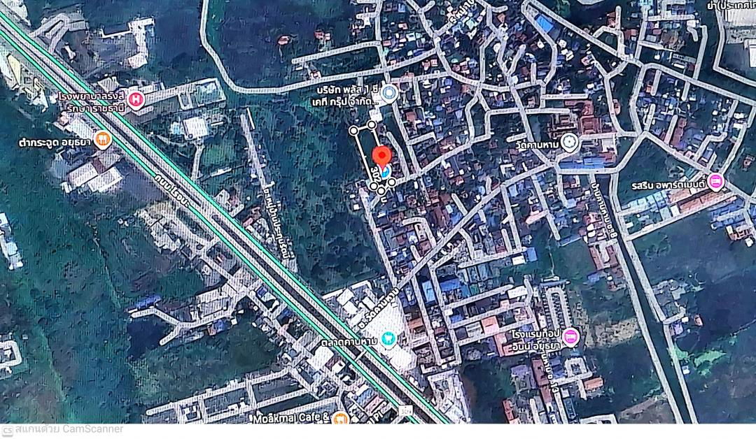 รูป ที่ดินย่านชุมชน 2 ไร่ 40 วา (840 วา) เข้าซอยบ้านคานหาม 1 เพียง 300 เมตร ซอยวัดคานหาม อยู่ในย่านชุมชน ใกล้นิคมอุตสาหกรรมโรจนะ - รูปที่ 11/13