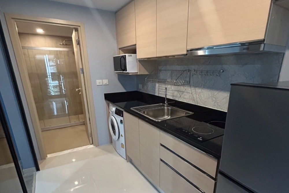 picture 🔥 For Rent !! Closed kitchen !! 🔥 Code C20241200033..........The Shade Sathorn 1, 1 bedroom, 1 bathroom, furnished, ready to move in📣📣 - 5/5