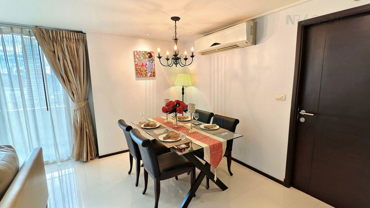 picture For rent condo PIYATHIP PLACE Building 1, Floor 19,2 bed room, Room size 173 sqm - 3/8