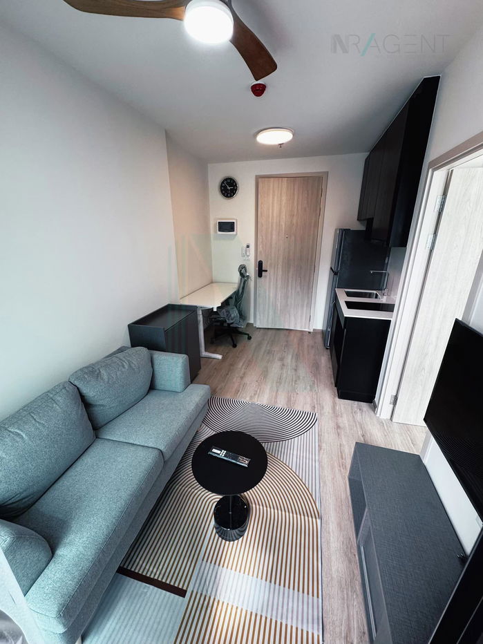 รูป ให้เช่าคอนโด นิว ดิสทริค อาร์ 9 อาคาร  ชั้น 11 1 ห้องนอน ขนาด 26 ตรม ใกล้ MRT พระราม 9 - รูปที่ 2/8