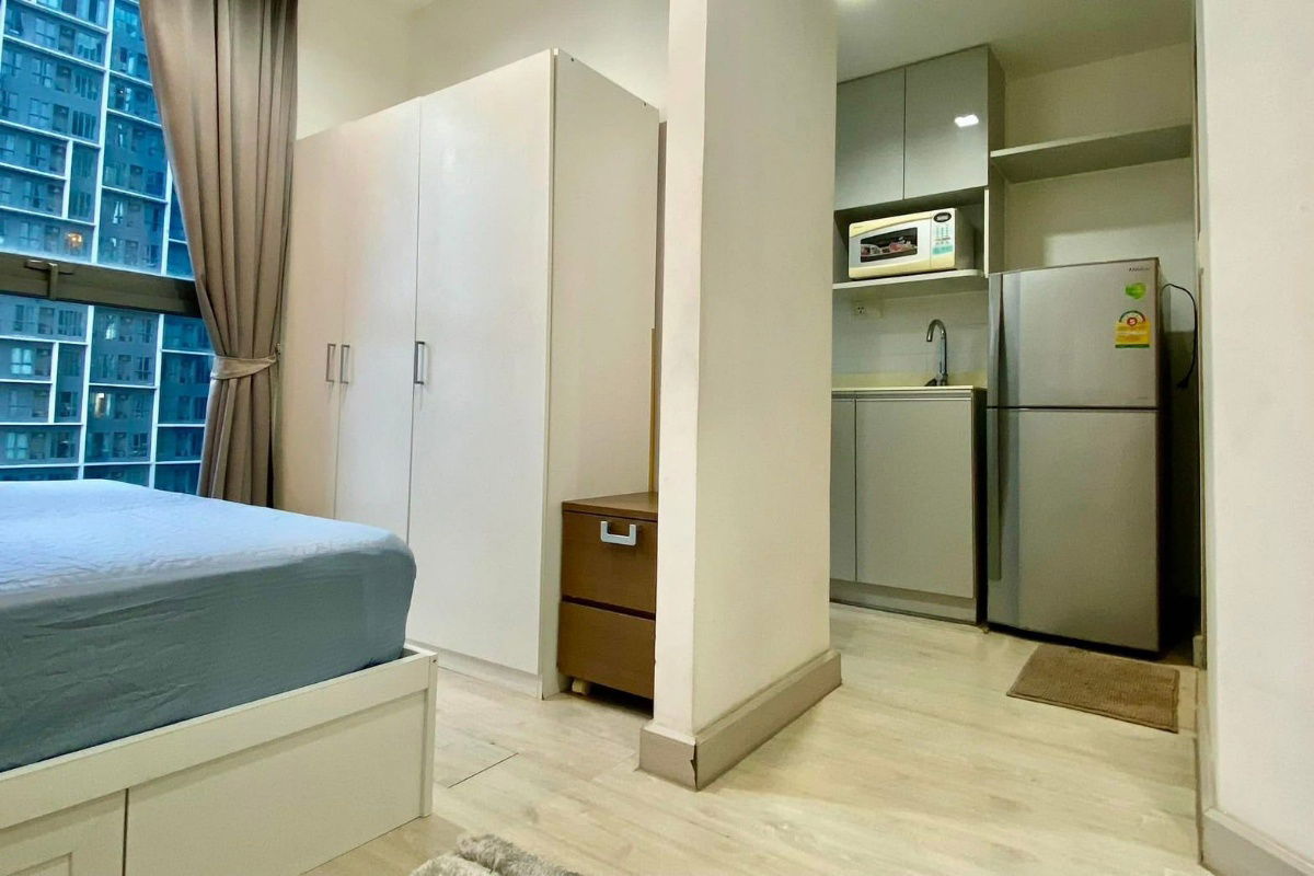 picture 🟢Condo For Rent 🟢IDEO Mobi Sukhumvit 81 Location BTS Onnut Fully-Furnished Type Studio HOT!! - 3/9