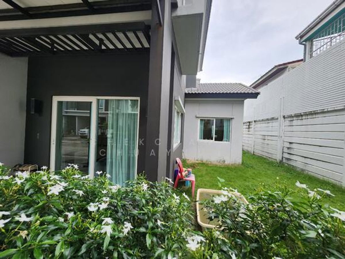 รูป บ้านเดี่ยวหลังมุม The City พหลโยธิน–สายไหม แบบบ้านใหญ่ 4 ห้องนอน 3 ห้องน้ำ แปลงริม โซนหน้าโครงการ พร้อมอยู่ - รูปที่ 26/28