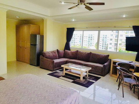 KT0003📲LineID @556ryccg🏘️สตูดิโอ 40 ตรม ชั้น 5 แถมเฟอร์นิเจอร์ Majestic Jomtien Condo | มาเจสติค จอมเทียน คอนโด