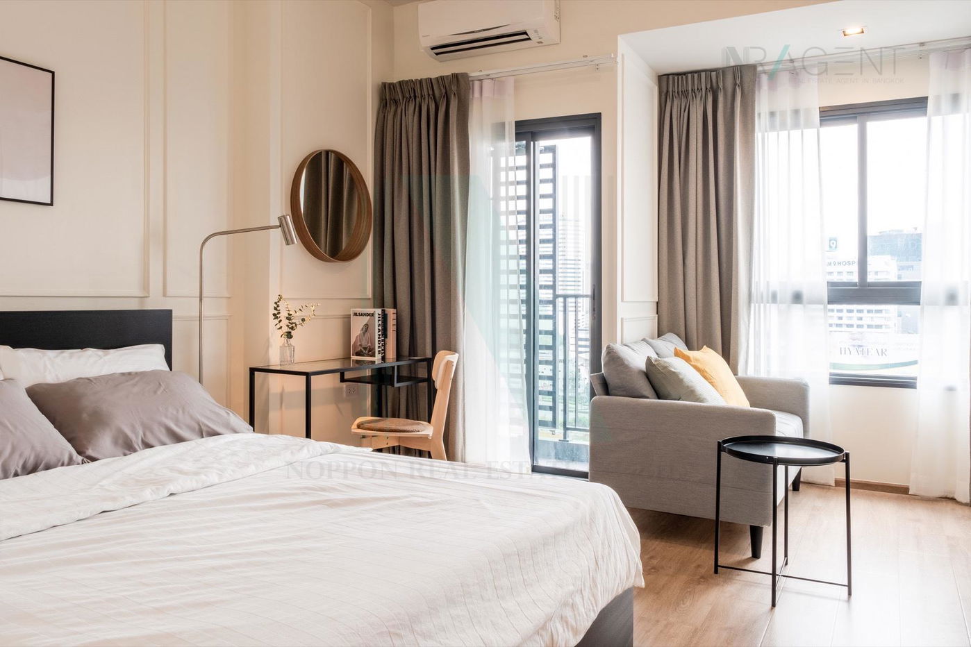 picture For Rent Condo IDEO RAMA 9 - ASOKE Building 1, Floor 14,1 bed room, Room size 26.00 sqm - 3/8