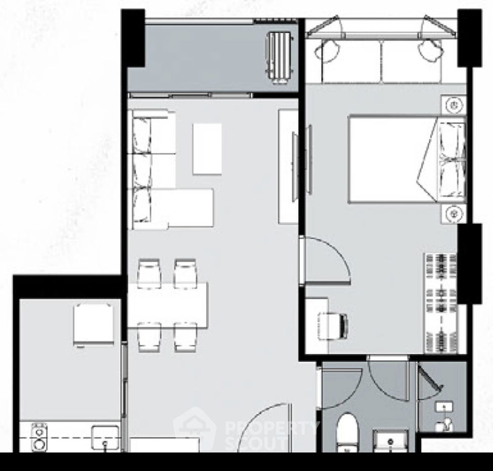 picture 1-BR Condo at Supalai Premier Samsen-Ratchawat close to Ratchawat (ID 2465729) - 2/4