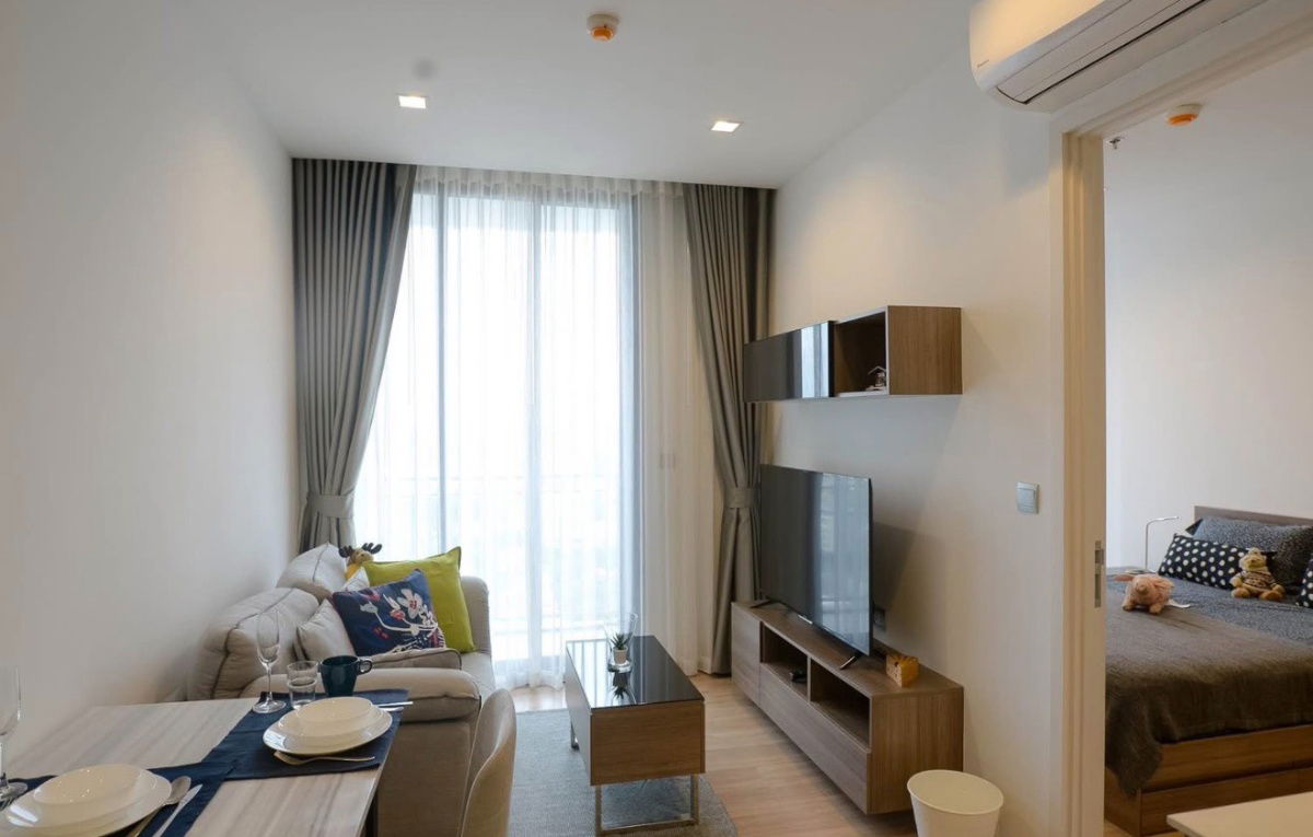 รูป ให้เช่า ! คอนโด เดอะไลน์ พหลฯ – ประดิพัทธ์ (BTS สะพานควาย ) – ชั้น 23   ราคาเพียง 20,000 บาท/เดือน 1 ห้องนอน | 1 ห้องน้ำ | 34.50  ใกล้ BTS สะพานควาย - รูปที่ 5/11