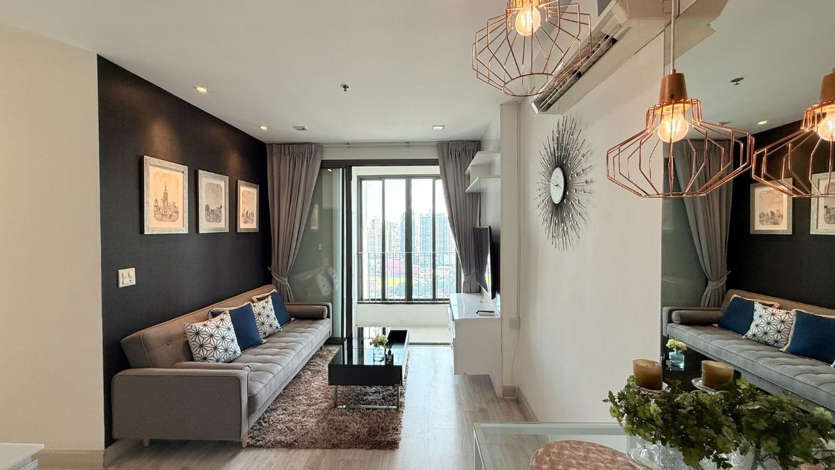 picture Ideo Mobi Rama 9 2B2B, 28  Floor, 56 Sq.m, Rental 32,000 THB / Month Ready to move in - 3/9